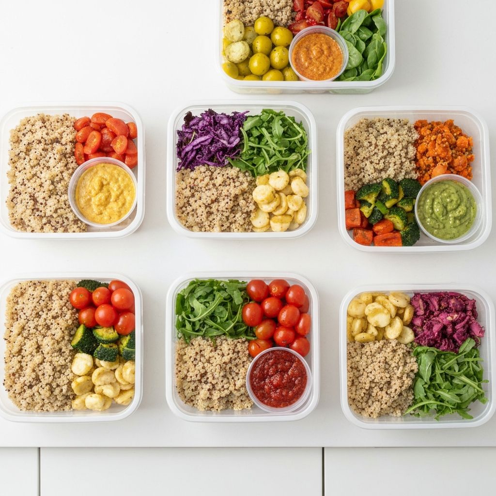 Przygotowanie zdrowych posiłków - meal prep